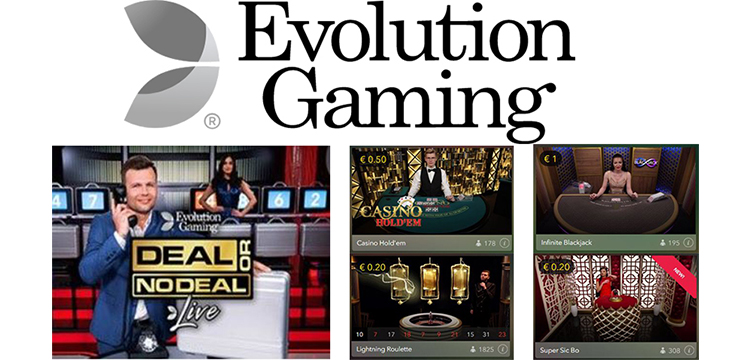 Live casino Evolution Gaming