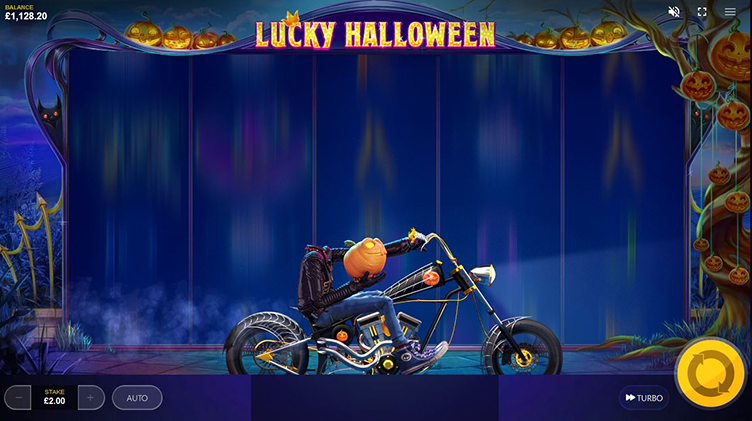 Lucky Halloween pumpkin motor