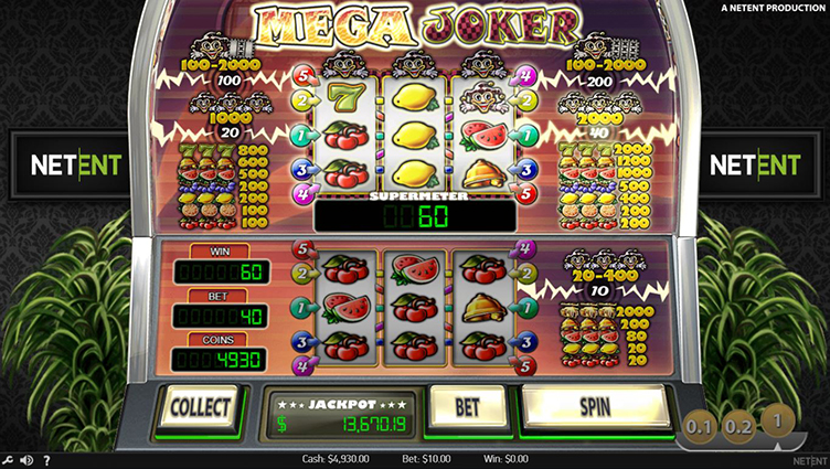 Mega Joker slot NetEnt