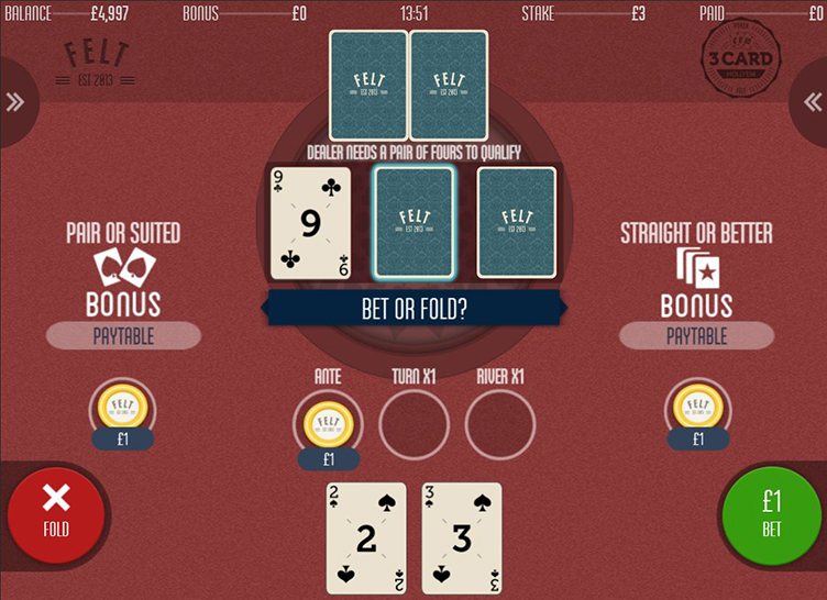 3 kartu poker online