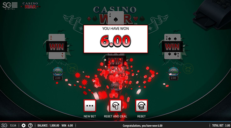 Casino War online