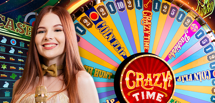 Crazy Time live dealer