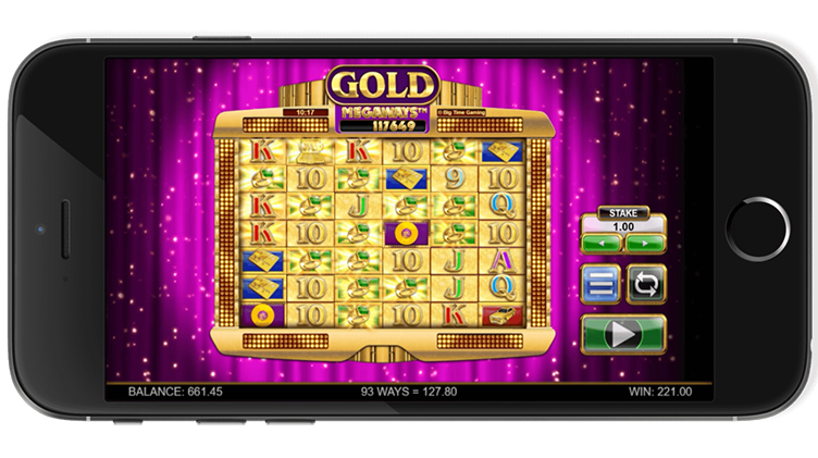 Slot video seluler Gold Megaways BTG