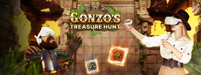 Live Gonzo's Treasure Hunt screenshot