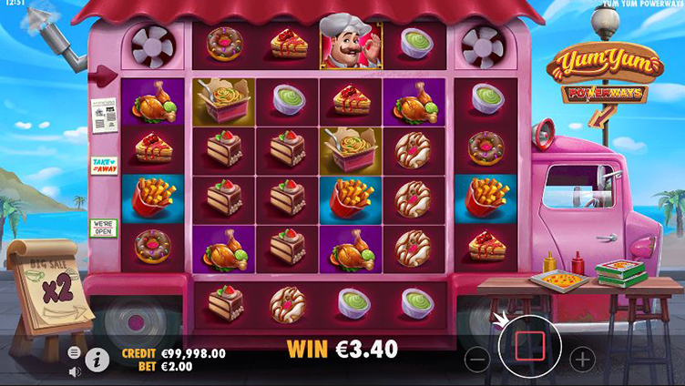 Slot video Yum Yum Powerways