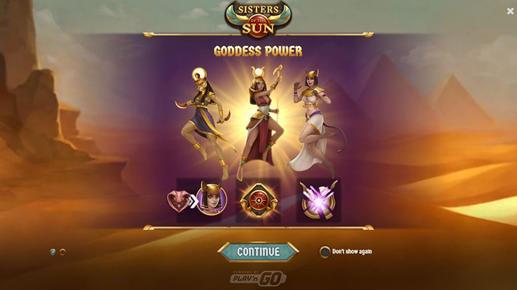 Sisters of the Sun goddess power