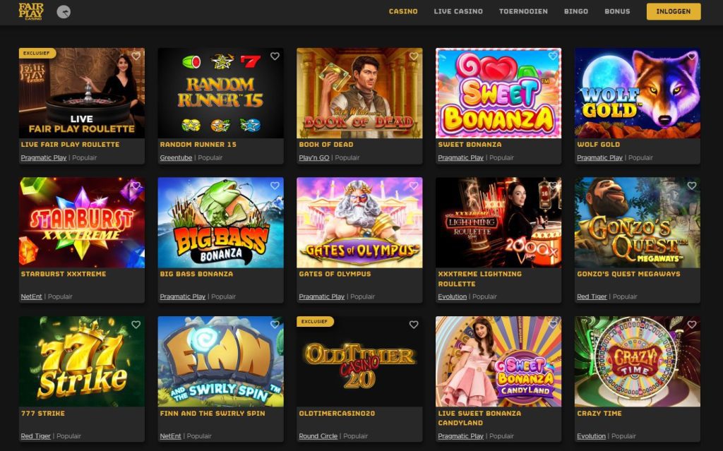 Fair Play Casino casino spellen