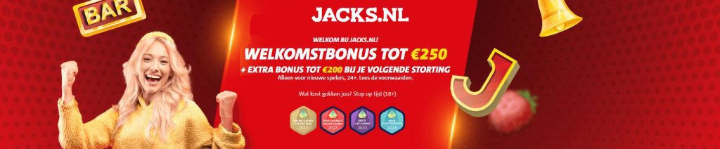 Jacks.nl Welkomstbonus