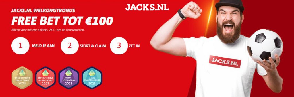 Jacks.nl sport welkomstbonus