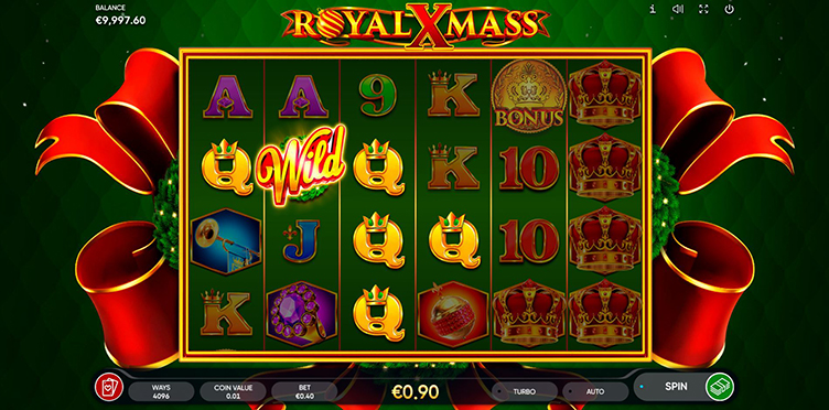 Royal Xmass videoslot