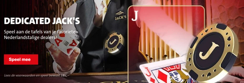 Jacks.nl live casinobonus