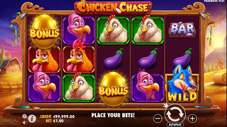 Chicken Chase videoslot