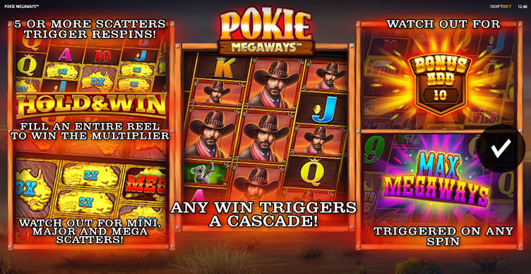 Pokie Megaways features