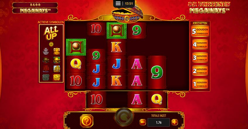 88 Fortunes Megaways slot