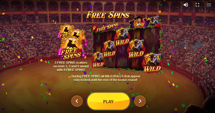 Bulls Run Wild free spins