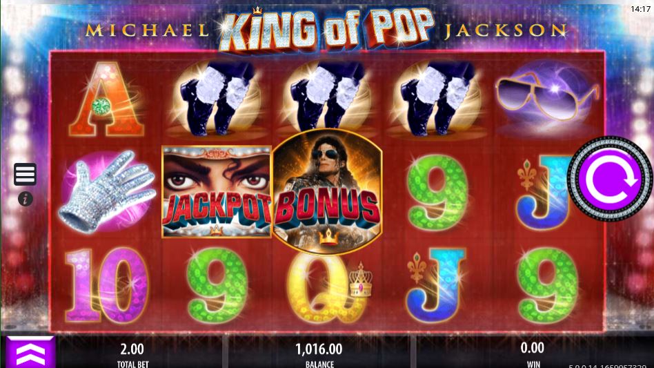 Michael Jackson King of Pop slot