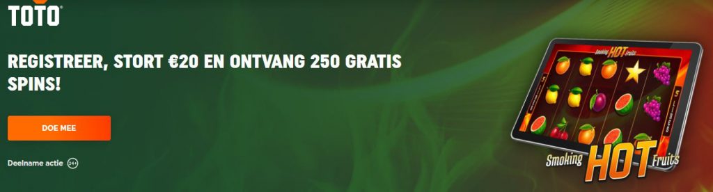 TOTO Casino welkomstbonus