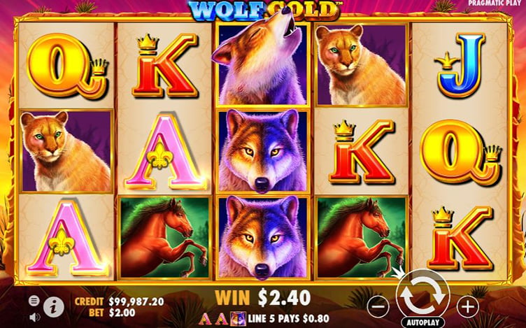 Wolf Gold Power Jackpot videoslot