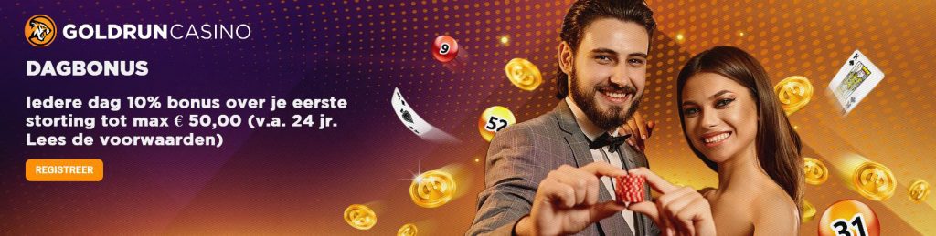 Goldrun Casino dagbonus