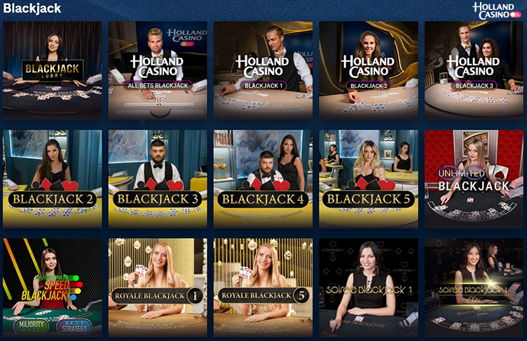Holland Casino Online blackjack langsung
