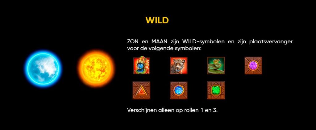 Solar Eclipse wild symbolen