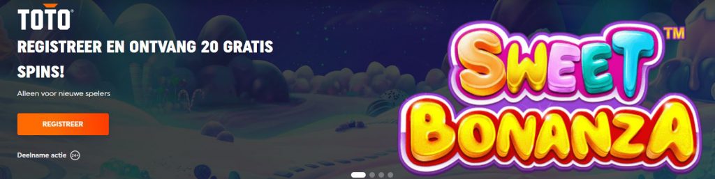 TOTO Casino welkomstregistratie