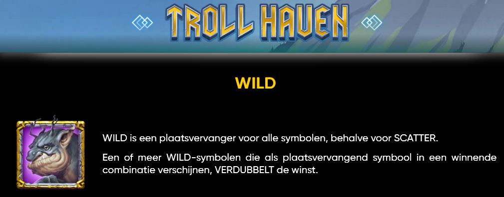 Troll Haven wild symbool