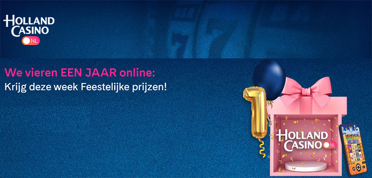 Holland Casino Online 1 jaar