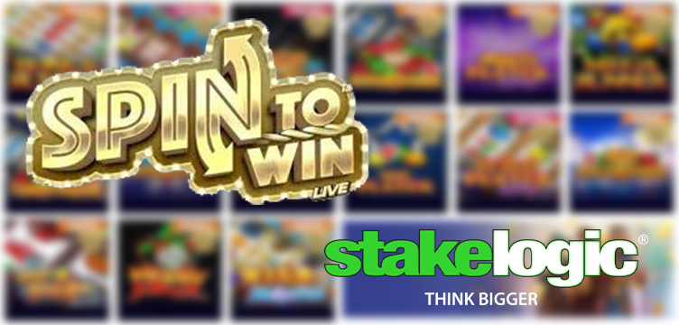 Spin to Win jackpots games Stakelogic news