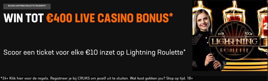 LiveScore Bet live casino bonus