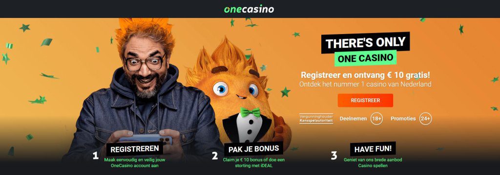 OneCasino registratie