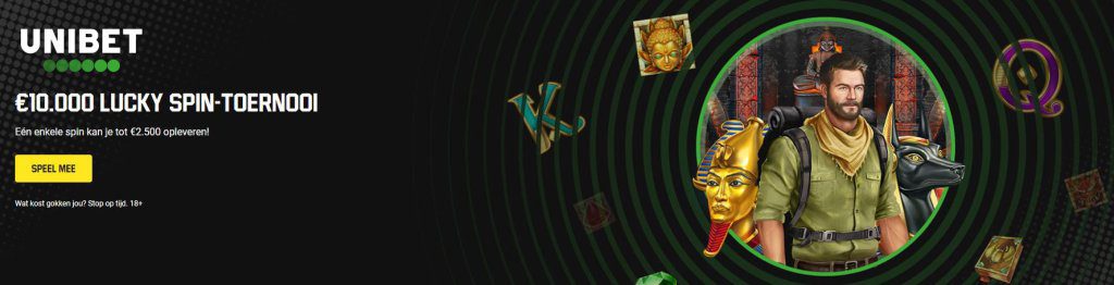 Unibet Lucky Spin toernooi mee doen