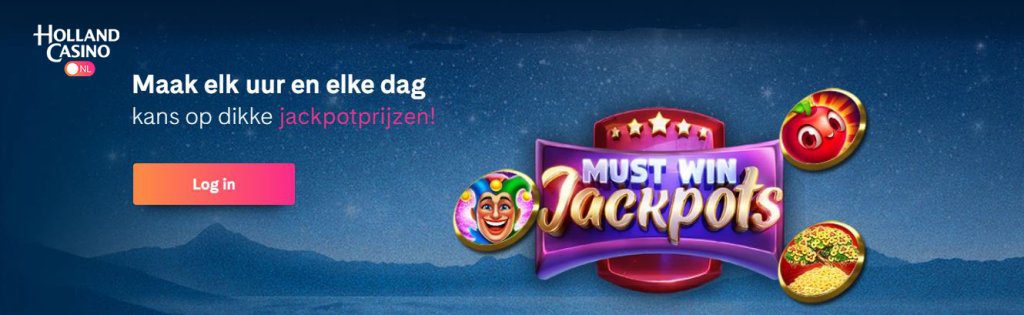 Holland Casino Online jackpotprijzen inloggen