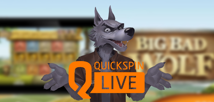 Quickspin Live Big Bad Wolf live nieuws