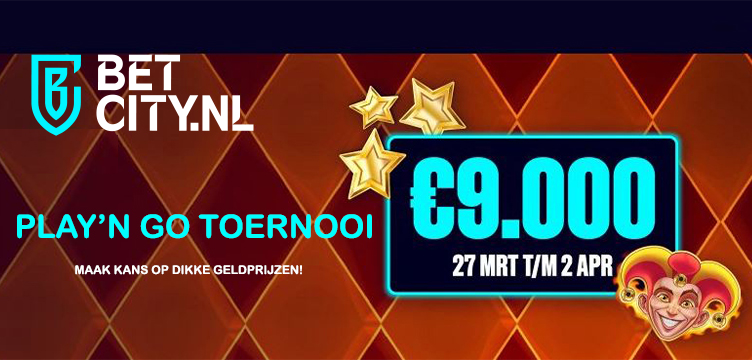 Berita turnamen BetCity Play'n GO