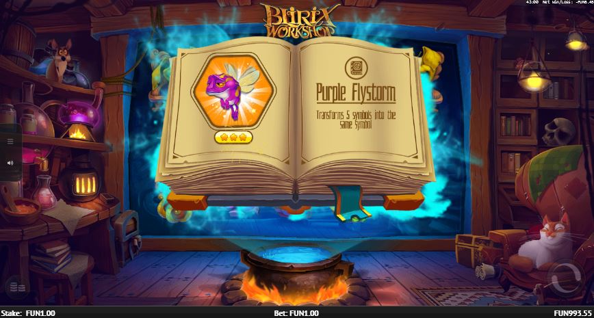 Blirix Workshop slot purple storm