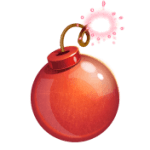 Cherry Blast bomb symbol