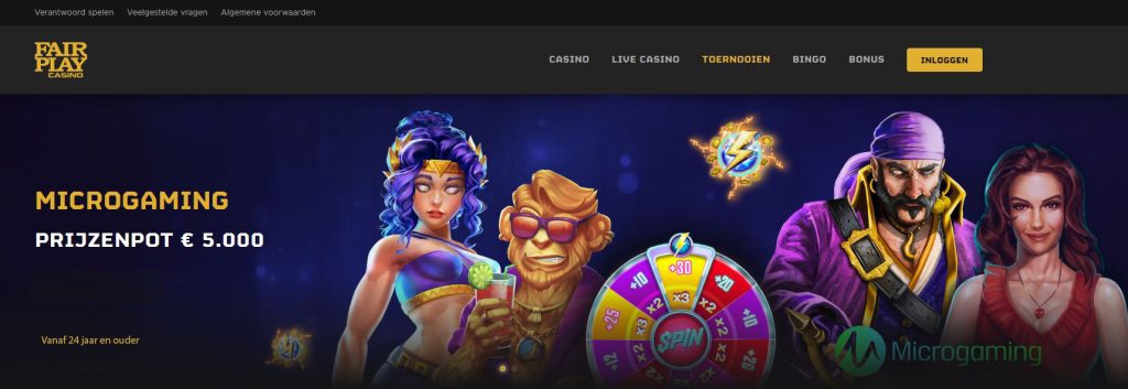 Fair Play Casino Microgaming Toernooi registratie