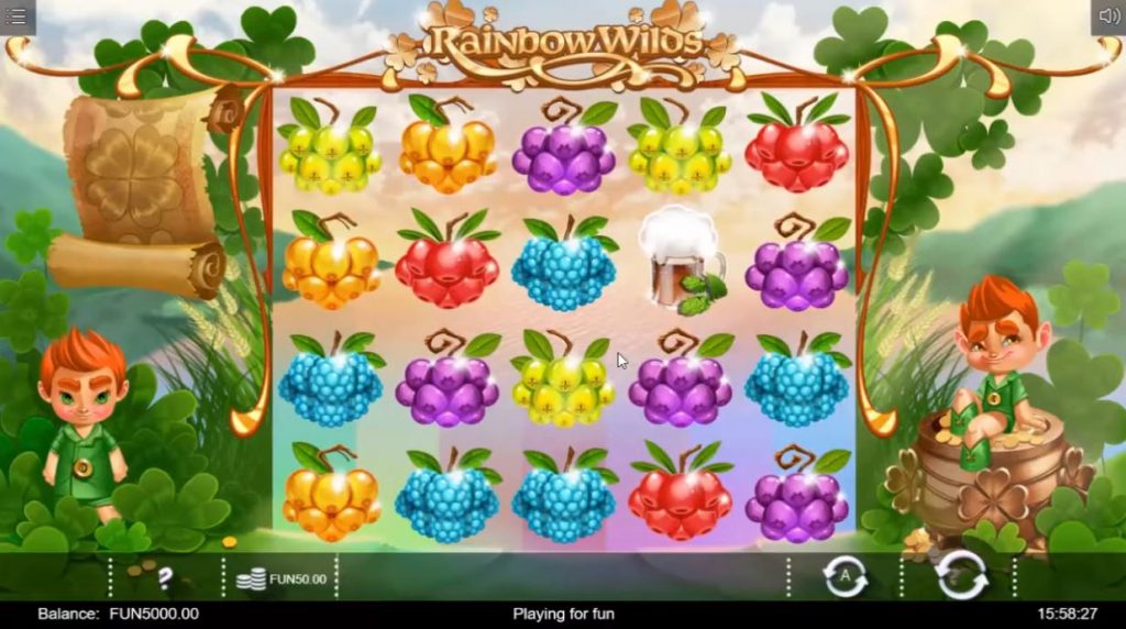 Rainbow Wilds slot