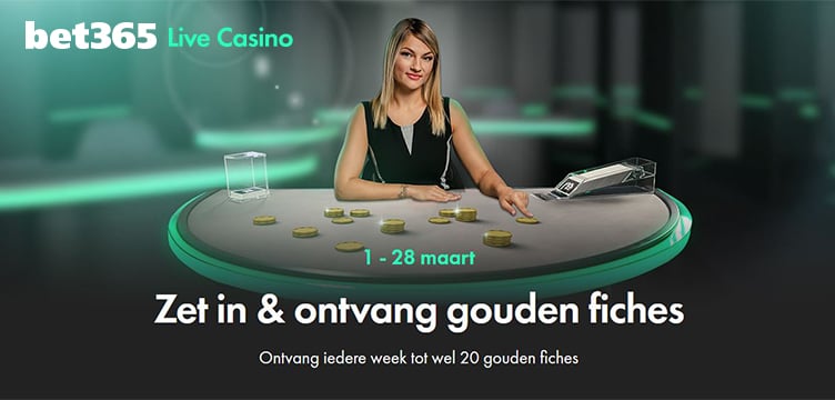 bet365 Gouden Fiches actie nieuws