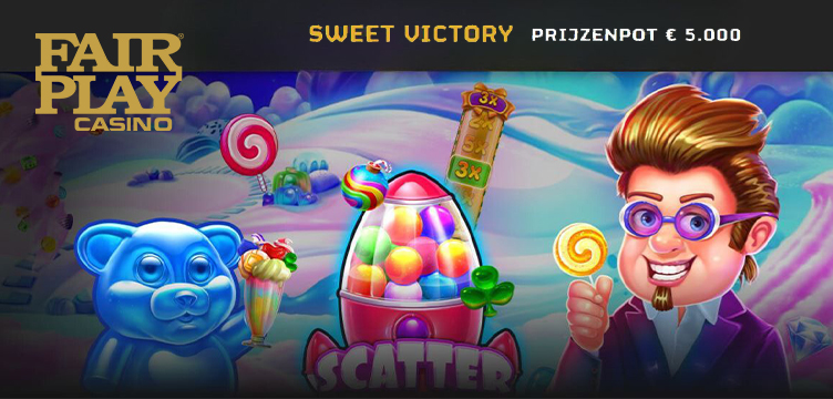 Fair Play Casino Sweet Victory toernooi nieuws