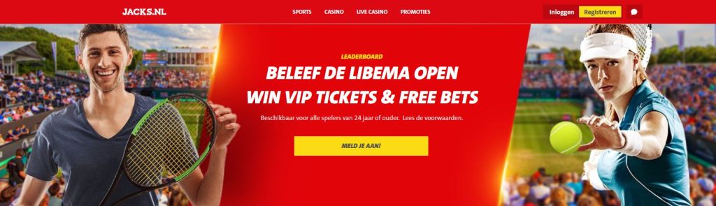 Jacks.nl Libema Open registratie