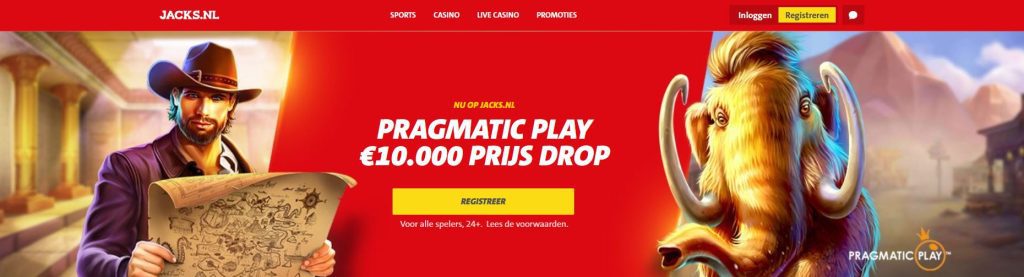 Jacks.nl Pragmatic Play toernooi registratie