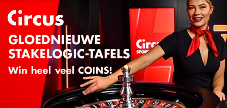 Circus Casino Stakelogic, koin menang langsung