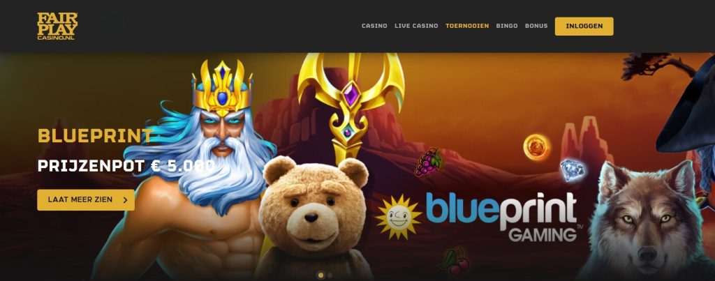 Login turnamen Fair Play Casino Blueprint