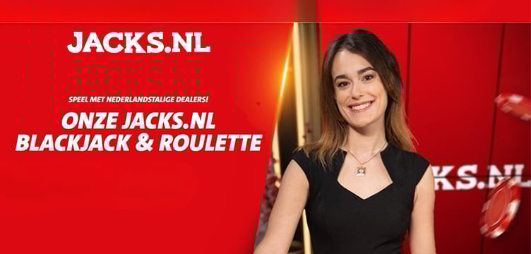 Jacks.nl Blackjack & Roulette live actie nieuws