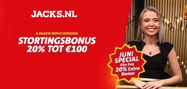 Jacks.nl Bonus Bonanza nieuws