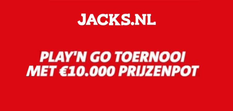 Jacks.nl Play'n GO toernooi nieuws