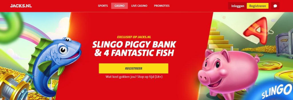 Login Turnamen Jacks.nl Slingo