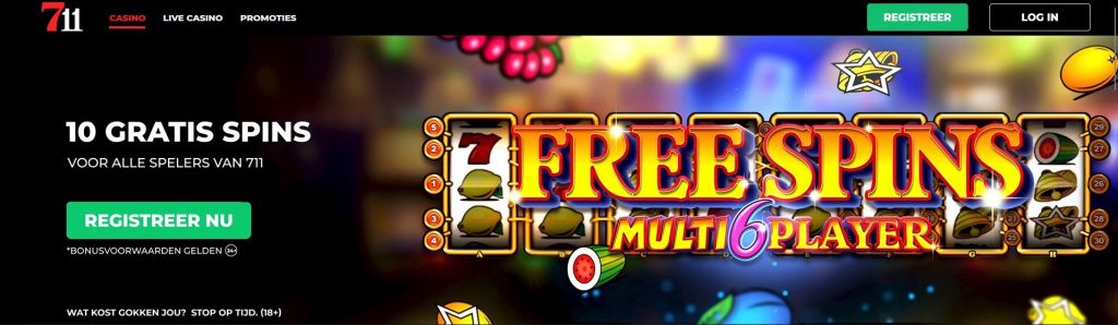 711 Casino Multi6Player toernooi inlog